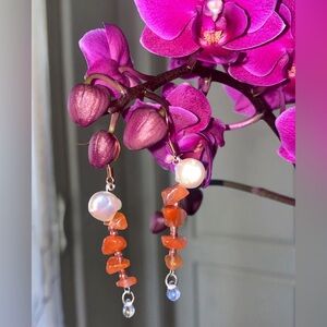 Freshwater Pearl Teardrop Earrings💧